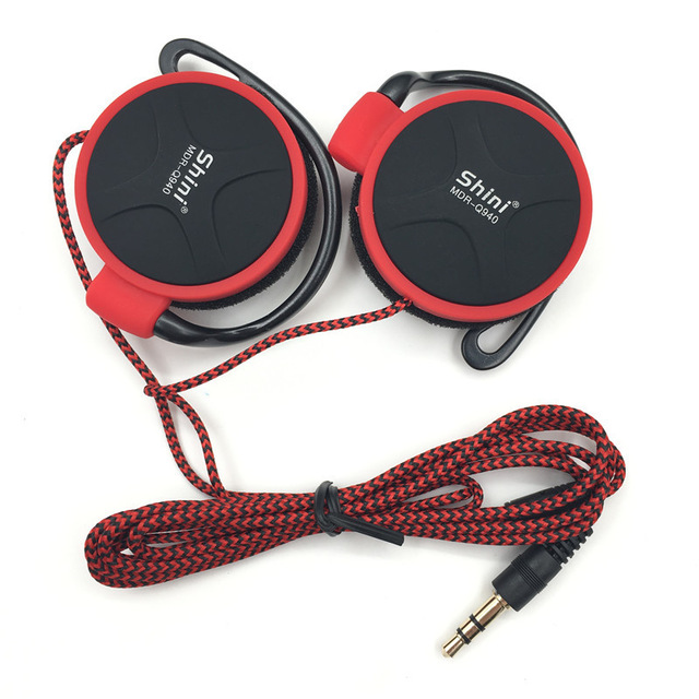 Headphones 3.5mm Super Bass EarHook Earphone For Mp3 Player Computer Mobile