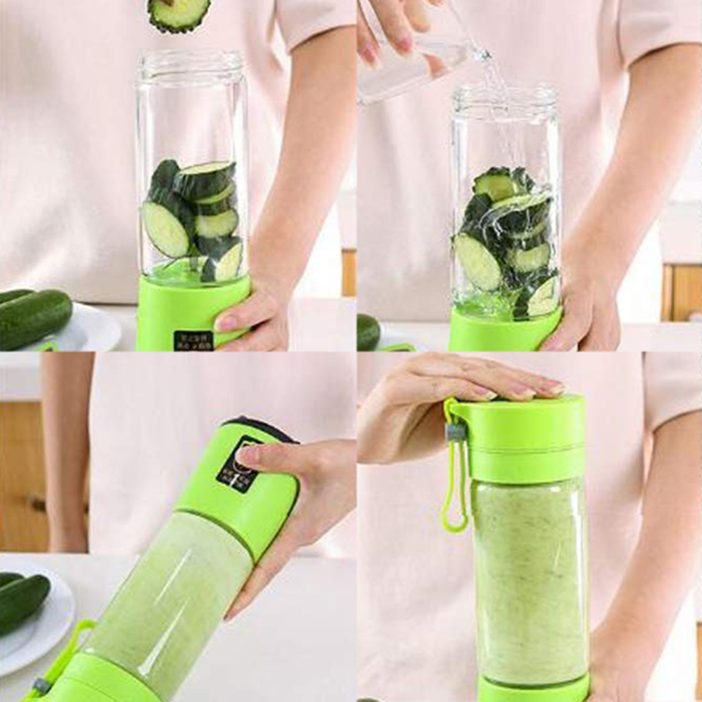 Household kitchen multi-function rechargeable juicer home mini portable juicer juice cup