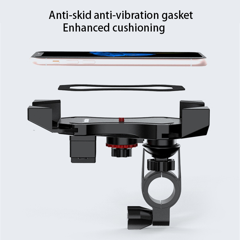 【Ready Stock】 Handlebar Bike Mobile Cell Phone Mount Holder Support Bicycle Phone Stand