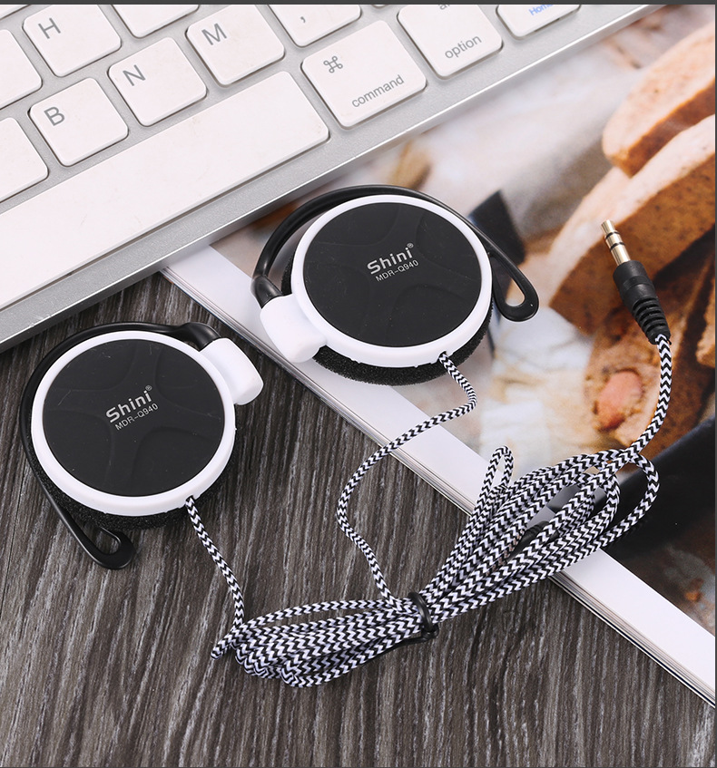 Headphones 3.5mm Super Bass EarHook Earphone For Mp3 Player Computer Mobile