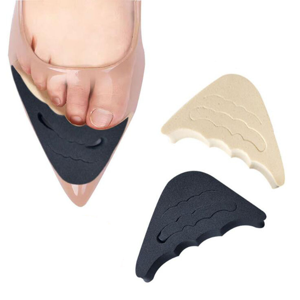 1 Pair Forefoot Insert Pad For Women High heels Toe Plug Half Sponge Shoes Cushion  Hosiery