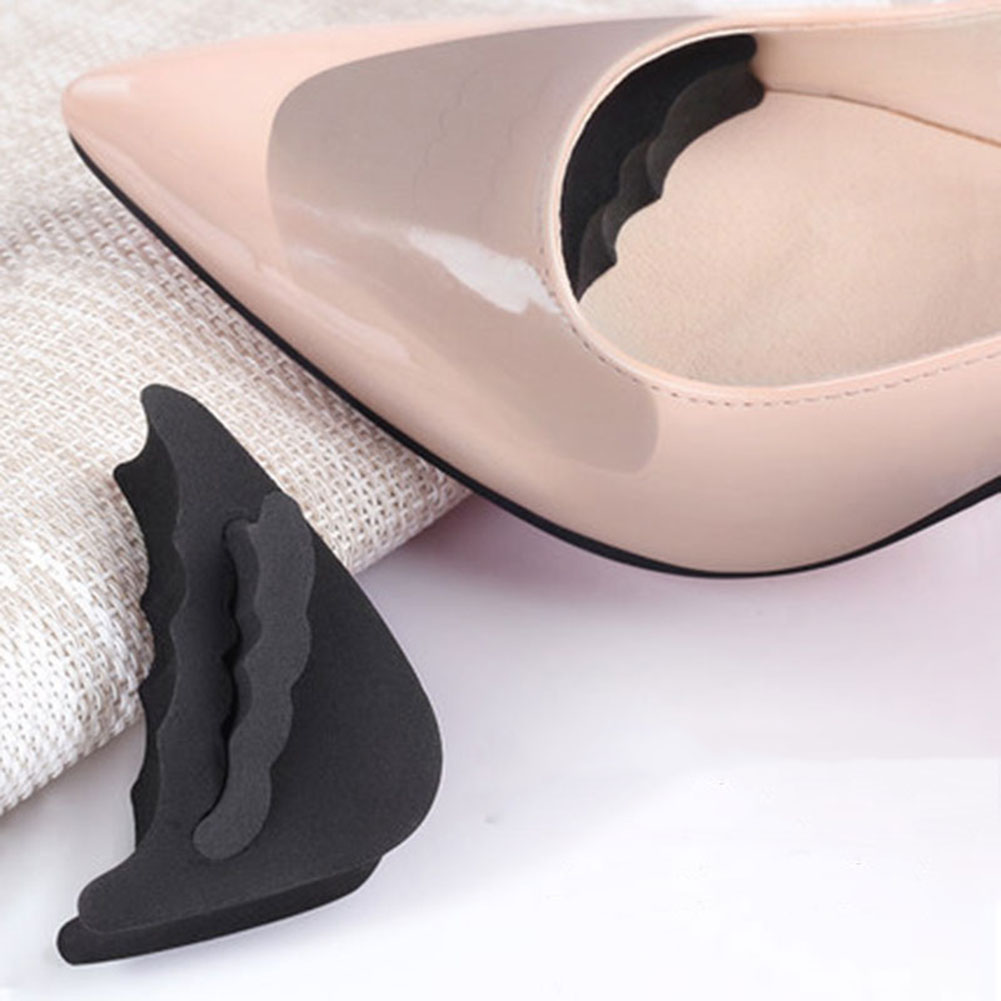1 Pair Forefoot Insert Pad For Women High heels Toe Plug Half Sponge Shoes Cushion  Hosiery