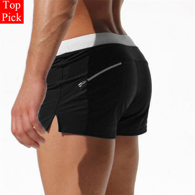 Swimwear men swimsuit Sexy swimming trunks hot swim briefs Beach Shorts