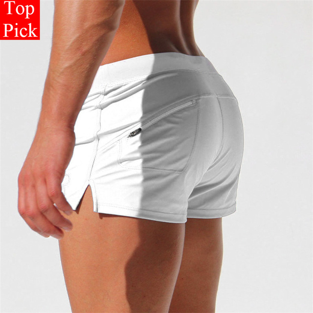 Swimwear men swimsuit Sexy swimming trunks hot swim briefs Beach Shorts