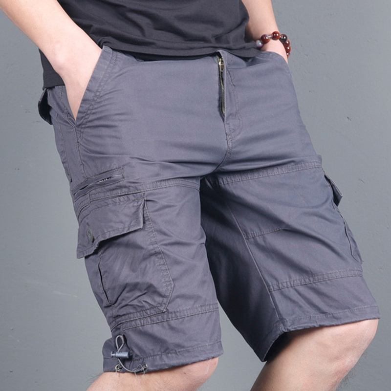 Men&apos;s Military Cargo Shorts 2020 Army Camouflage Tactical Joggers Shorts Men Cotton Shorts