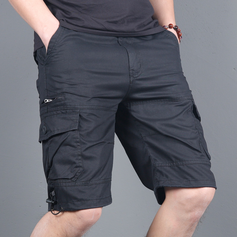 Men&apos;s Military Cargo Shorts 2020 Army Camouflage Tactical Joggers Shorts Men Cotton Shorts