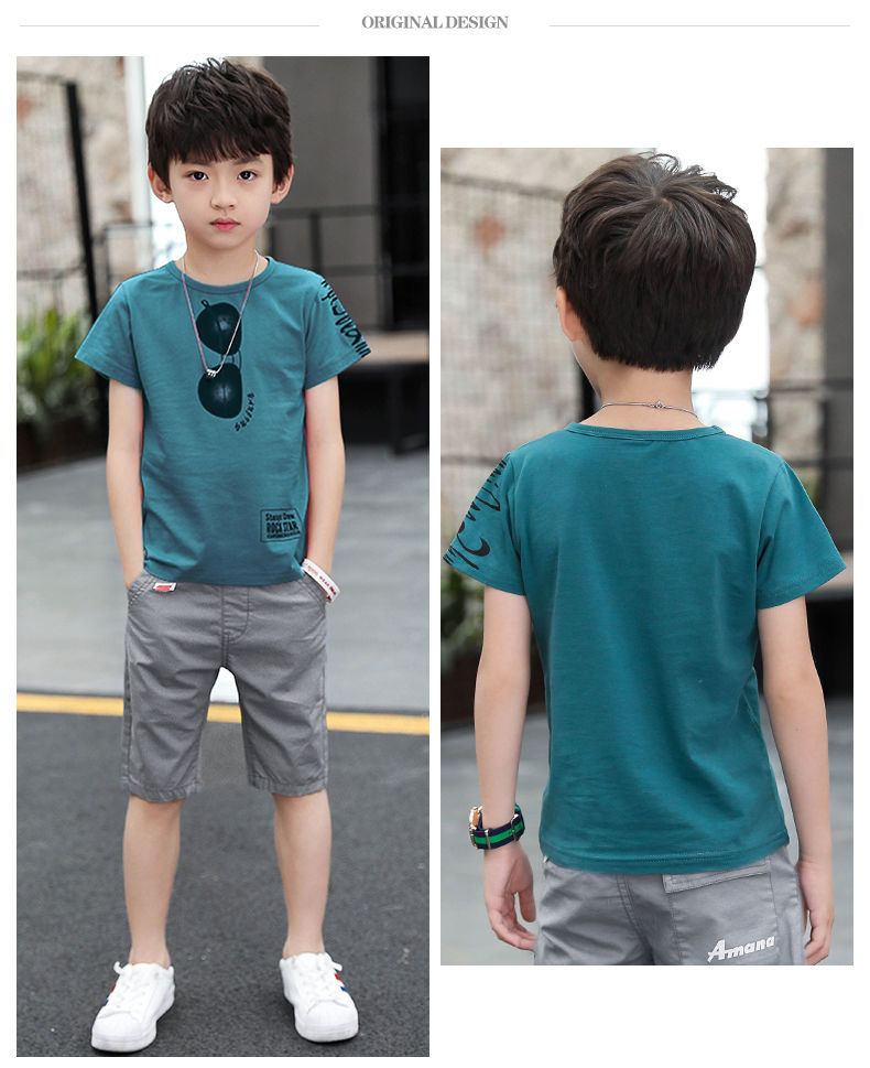 Teen Boys Clothing Sets Summer Boys Clothes Casual Outfit Kids Tracksuit For Boys Suits &amp; Blazers