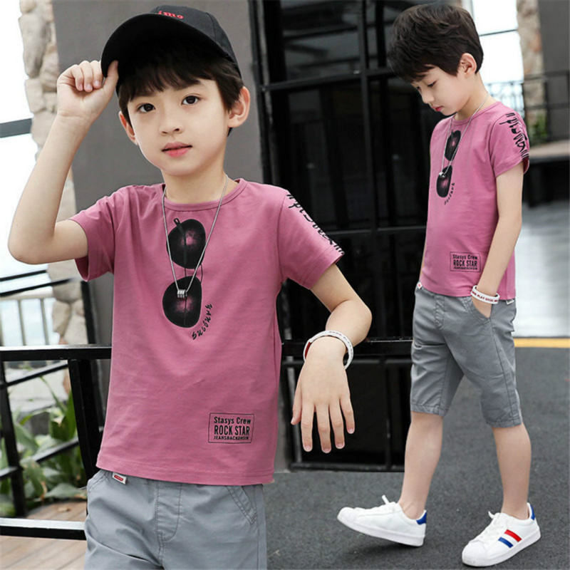Teen Boys Clothing Sets Summer Boys Clothes Casual Outfit Kids Tracksuit For Boys Suits &amp; Blazers