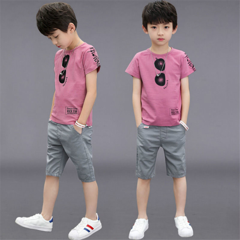 Teen Boys Clothing Sets Summer Boys Clothes Casual Outfit Kids Tracksuit For Boys Suits &amp; Blazers