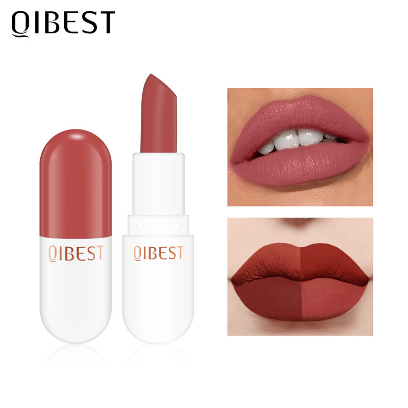 Lipstick Mini Lips Makeup Portable Professional Velvet Long Lasting Waterproof Lip Tint Matte Makeup
