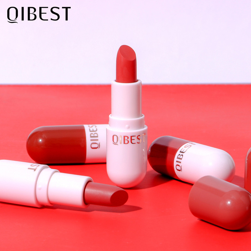 Lipstick Mini Lips Makeup Portable Professional Velvet Long Lasting Waterproof Lip Tint Matte Makeup