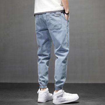 Men's Jean 2021 Jogger Harem Pant Men Pants Harajuku Cargo Jeans Cotton ...