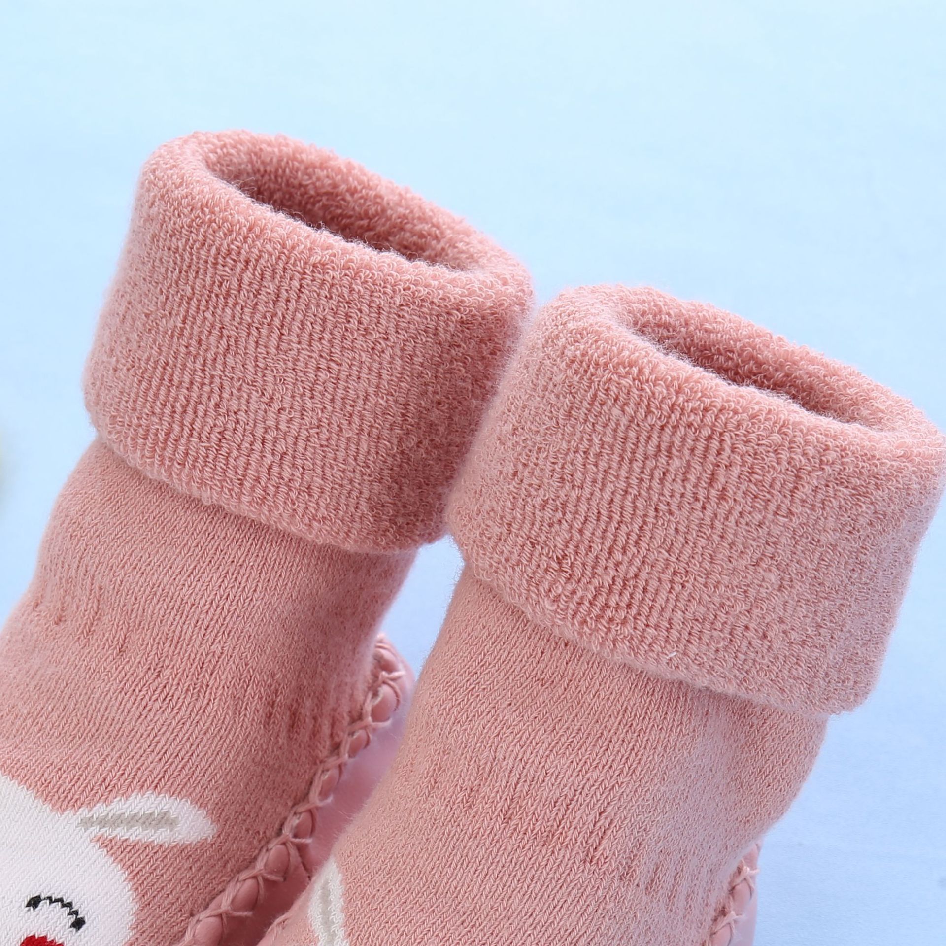 baby sock shoes with rubber soles baby socks anti slip slipper for baby girl toddlers boy socks terry warm   Baby Shoes