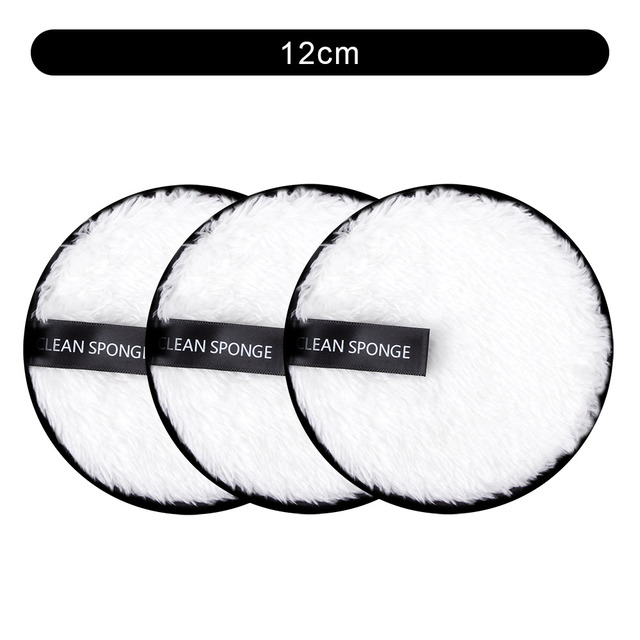 3pcs  Makeup Remover Pads Cosmetics Reusable Face Towel Make-up Wipes Cloth Washable Skin Care