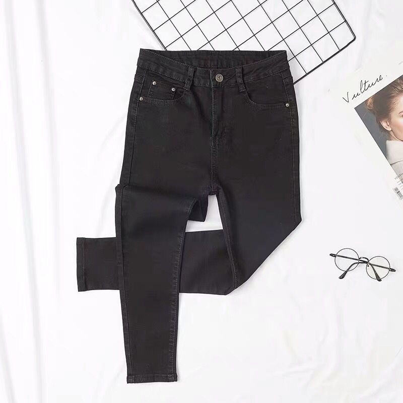 Women's jeans mom jeans 2020 new high-waist Korean version of the large size Trousers & Leggings