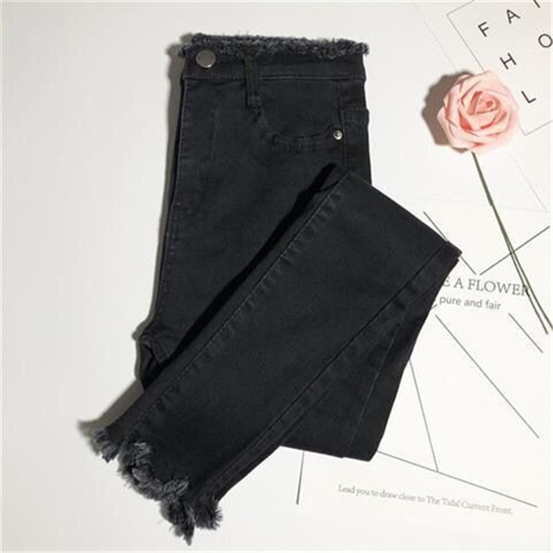 Women's jeans mom jeans 2020 new high-waist Korean version of the large size Trousers & Leggings