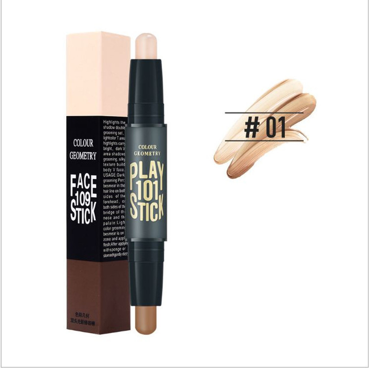 Makeup iluminador Highlighter Face Concealer Contouring Bronzers Highlighters Pen Cosmetic 3D Makeup