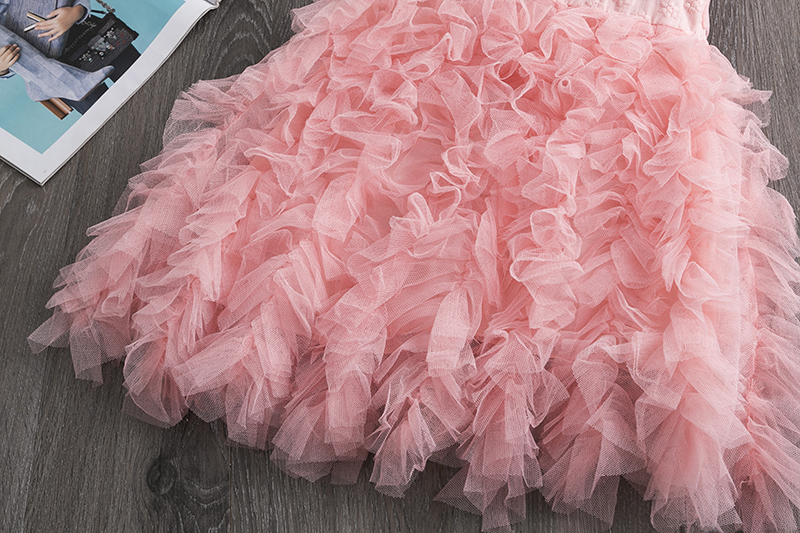 Summer Girl Dress Casual Baby Girls Clothes Kids Dresses For Girls Lace Flower Wedding  Skirts