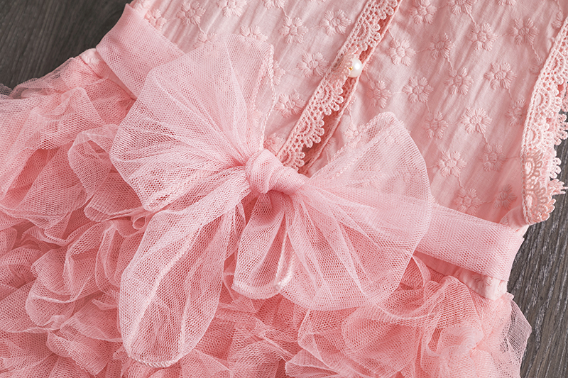 Summer Girl Dress Casual Baby Girls Clothes Kids Dresses For Girls Lace Flower Wedding  Skirts