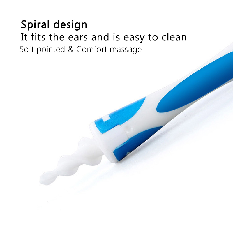 2021 Hot Ear Cleaner Silicon Ear Spoon Tool Set 16 Pcs Care Soft Spiral For Ears Cares Health Nail & Tools