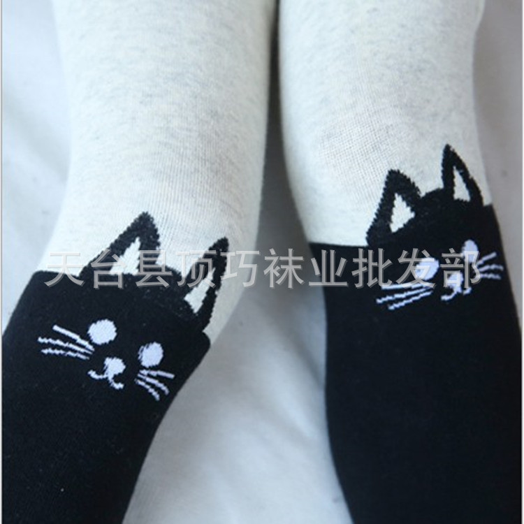 kids tights New Autumn Cartoon Fox Baby Girl Tights Cotton Cute Children Stocking Socks