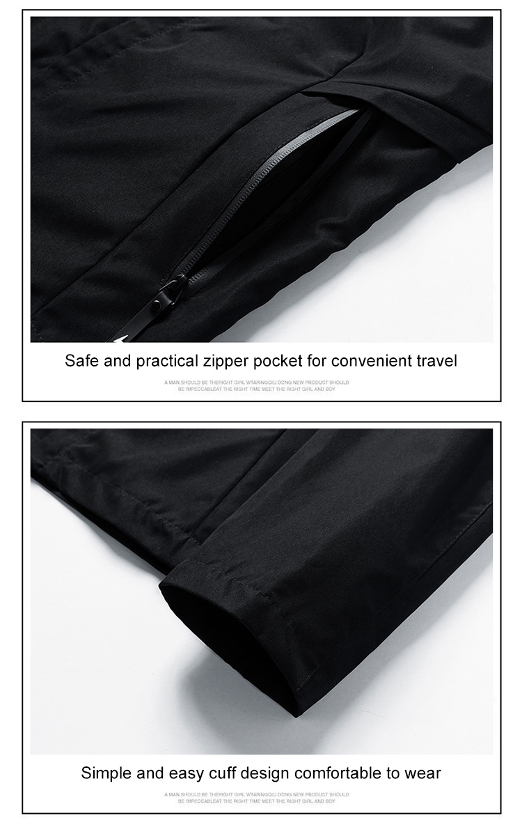 National Geographic Men's Outdoor Camping Mountaineering Jacket 2021 New Men's Breathable Jackets & Trench Coats