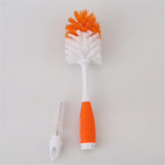 Baby Bottle Brushes For Cleaning Kids Milk Feed Bottle Nipple Pacifier Nozzle Baby Care