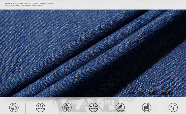 New Autumn Mens Denim Shirt Cotton Jeans Shirt Fashion Slim Long Sleeve Cowboy Shirt Stylish Wash Shirts