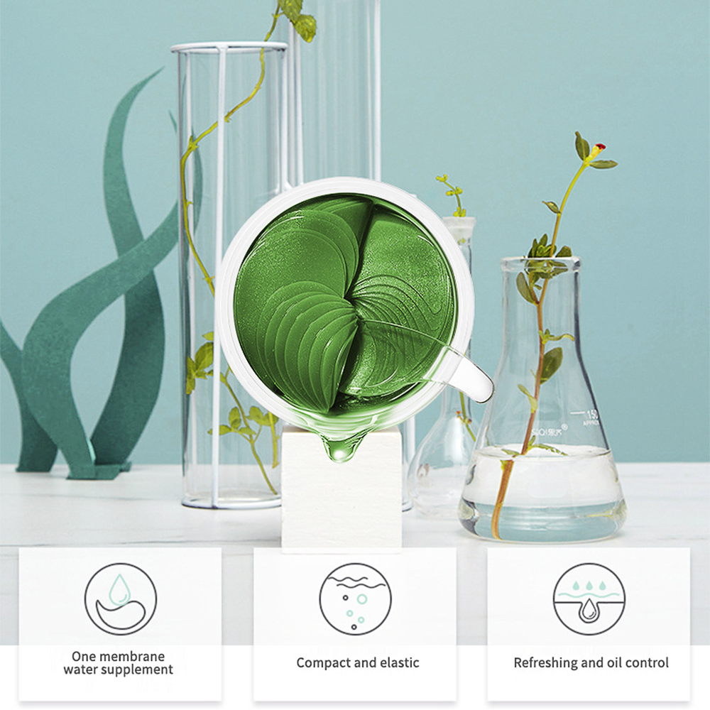 Aloe Eye Patches Mask Under Eye Collagen Face Skin Care Hyaluronic Acid Gel Anti Wrinkle Aging Skin Care