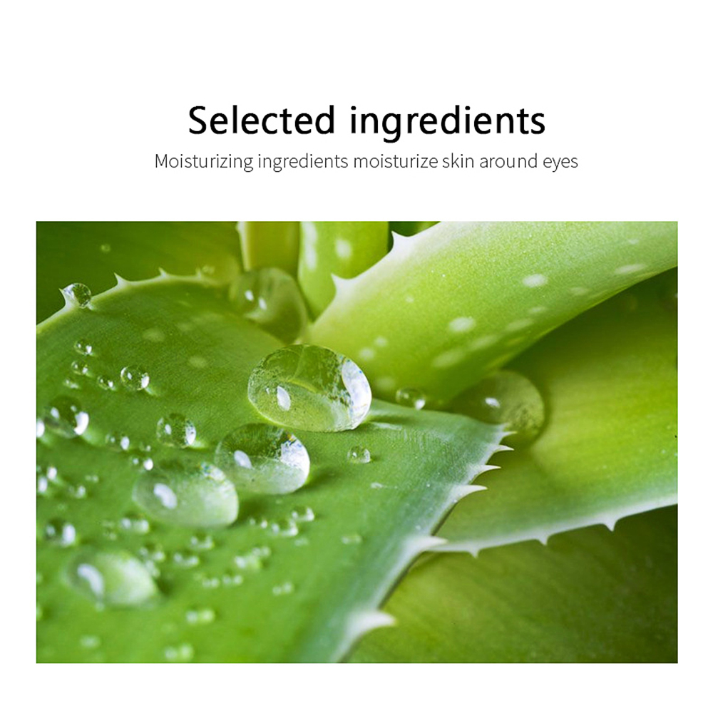 Aloe Eye Patches Mask Under Eye Collagen Face Skin Care Hyaluronic Acid Gel Anti Wrinkle Aging Skin Care