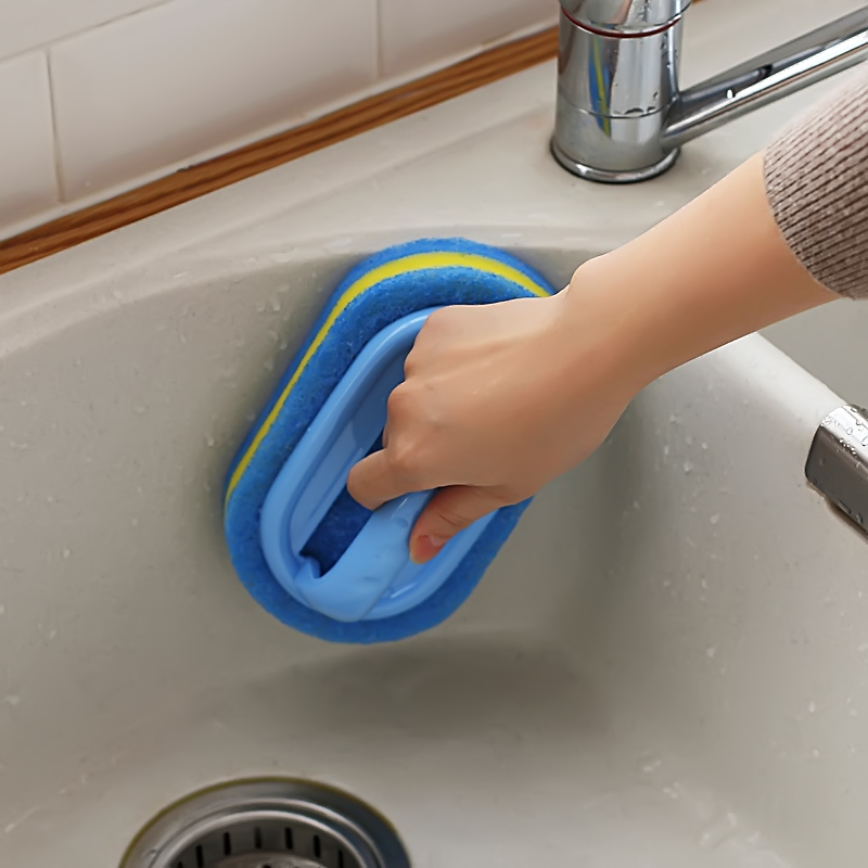 Kitchen Cleaning Bathroom Toilet Glass Wall Cleaning Bath Brush Plastic Bathroom Products