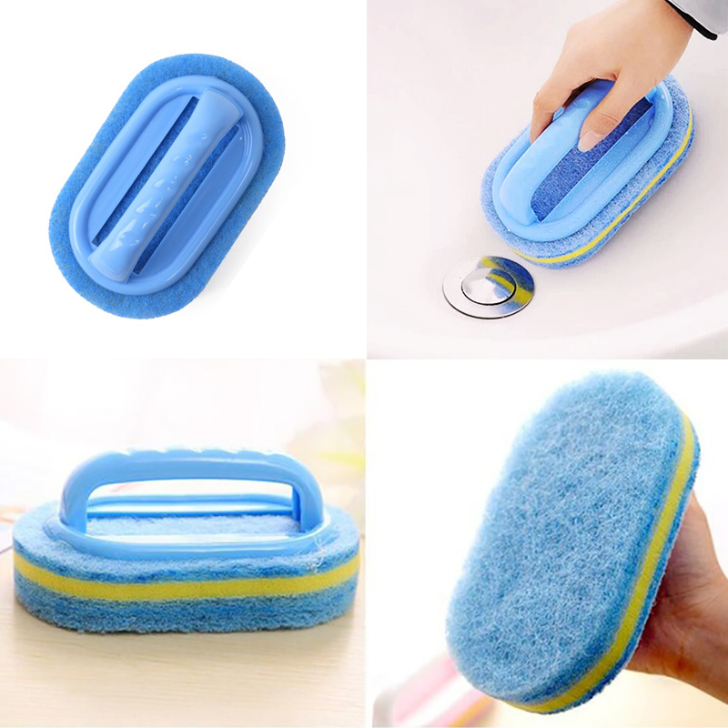 Kitchen Cleaning Bathroom Toilet Glass Wall Cleaning Bath Brush Plastic Bathroom Products