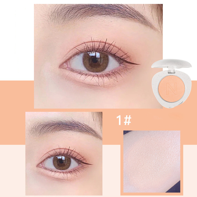 12 Colors Powder Eyeshadow Shimmer Glitter Quick-drying Eye Shadow Not Easy To Fall Off Shadows Cosmetics Makeup