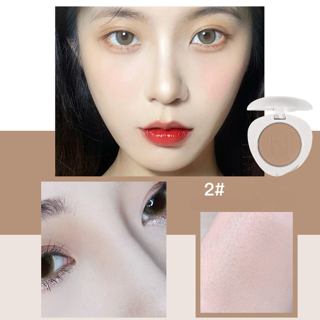 12 Colors Powder Eyeshadow Shimmer Glitter Quick-drying Eye Shadow Not Easy To Fall Off Shadows Cosmetics Makeup