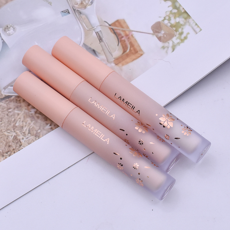 3 Colors Liquid Concealer High Covering  Moisturizing Oil Control Foundation Invisible Pores Dark Circles Freckle Face Makeup