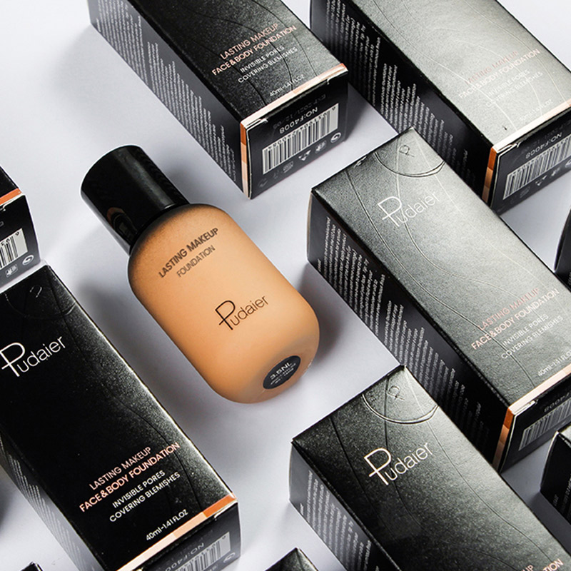 40ml Face Foundation Cream Mineral full cover cream Liquid Concealer Base Makeup