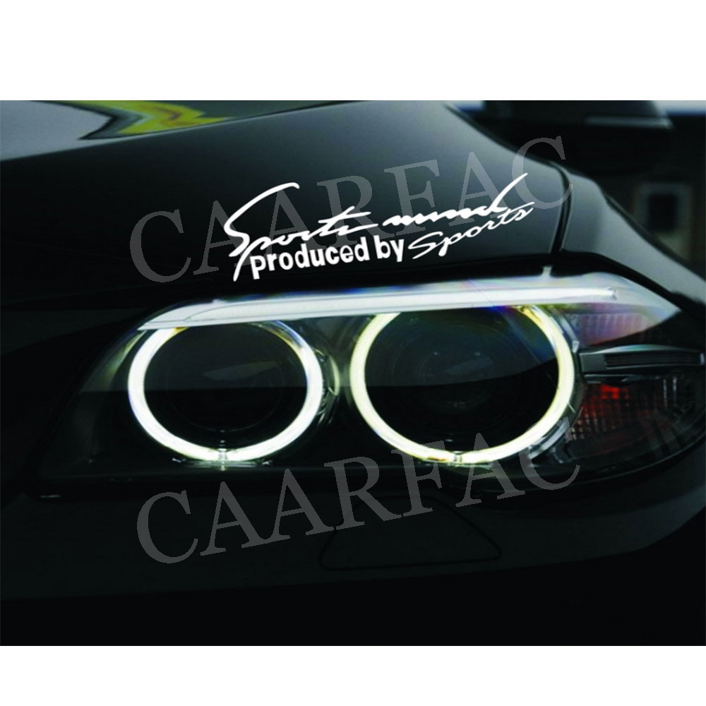 Sports Car Decoration Sticker Emblem Badge Decal Automobile Bonnet Sticker for Audi for BMW Paint, Body & Trim