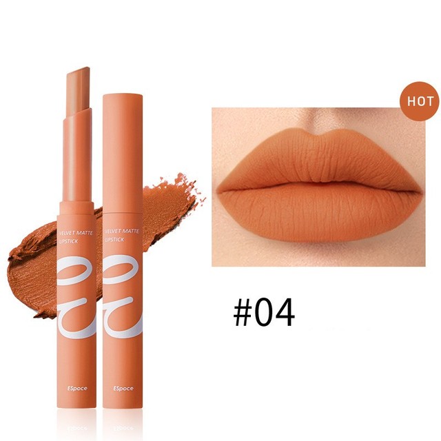 Waterproof Matte Velvet Lipstick  12 Colors Long Lasting Red  Pink Lipsticks Non Stick Nude Series  Makeup