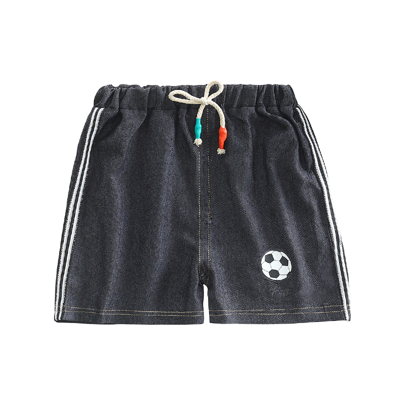 [D314] 2-7 Years Kids Jeans Trousers Clothing Elastic Waist Shorts Boy Children Denim Pants Summer Trousers