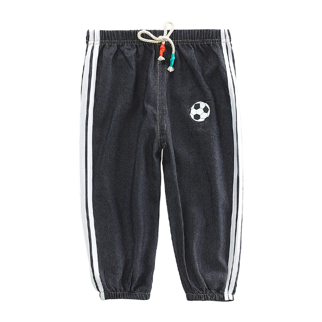 [D314] 2-7 Years Kids Jeans Trousers Clothing Elastic Waist Shorts Boy Children Denim Pants Summer Trousers