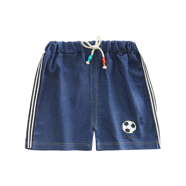 [D314] 2-7 Years Kids Jeans Trousers Clothing Elastic Waist Shorts Boy Children Denim Pants Summer Trousers