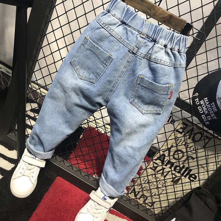Children's Pants Spring Kids Pants Baby Boys Jeans Children Jeans For Baby Boys Casual Denim Trousers