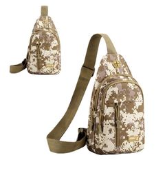 Cross-Body Sling Bags This year's fashion trend for men is simple, personalized, versatile, fashionable, and multifunctional shoulder bags. Cross body shoulder carrying travel stra camouflage