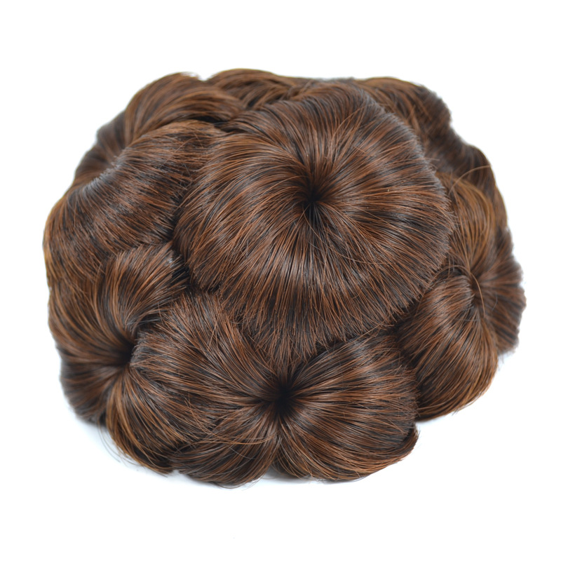 Fashionable and fashionable flower package matte realistic nine flower  Wigs