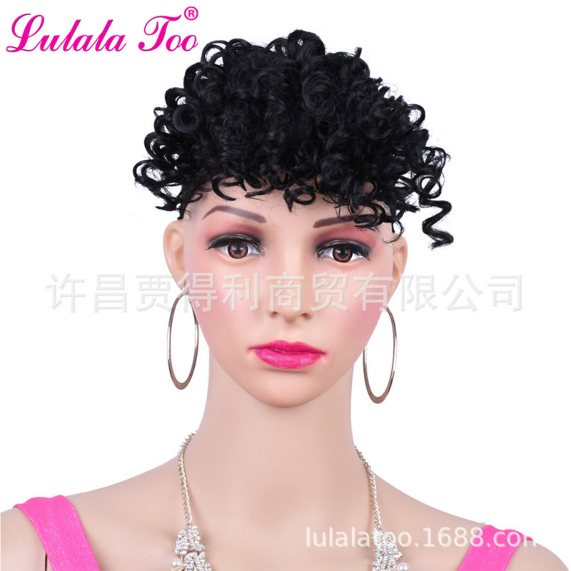 Bangs European and American wigs bangs African wigs