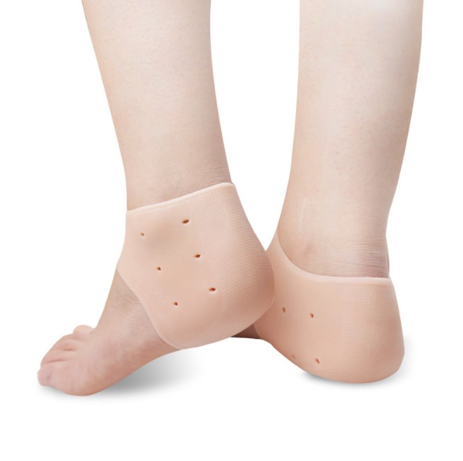 2 pieces Heel Protector Protective Sleeve Heel Spur Pads for Relief Plantar  Hosiery