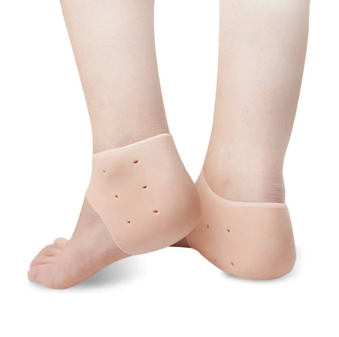 2 pieces Heel Protector Protective Sleeve Heel Spur Pads for Relief Plantar  Hosiery