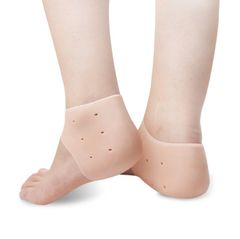 2 pieces Heel Protector Protective Sleeve Heel Spur Pads for Relief Plantar  Hosiery as picture