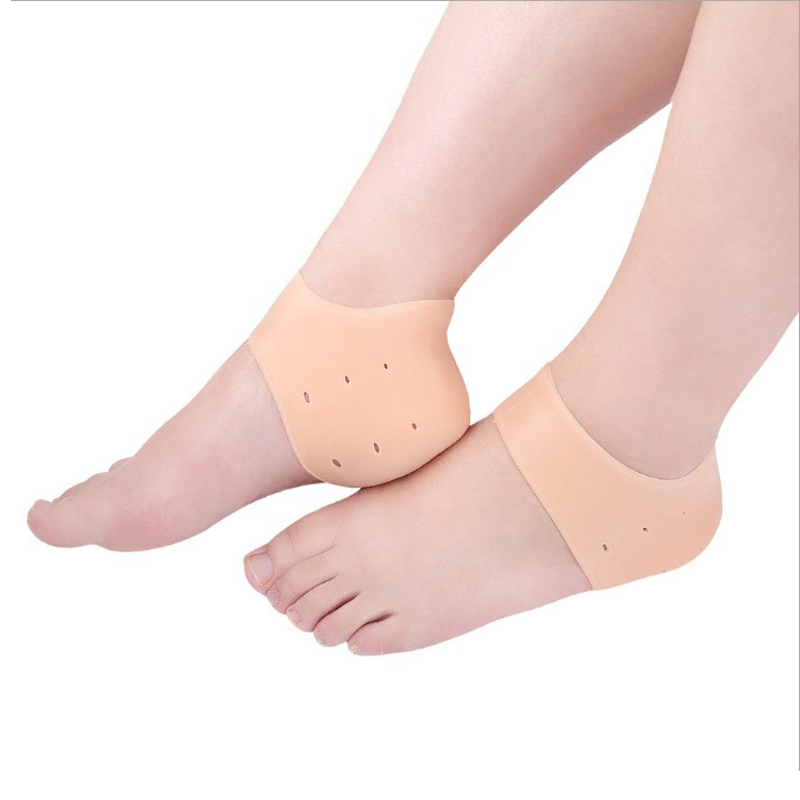 2 pieces Heel Protector Protective Sleeve Heel Spur Pads for Relief Plantar  Hosiery