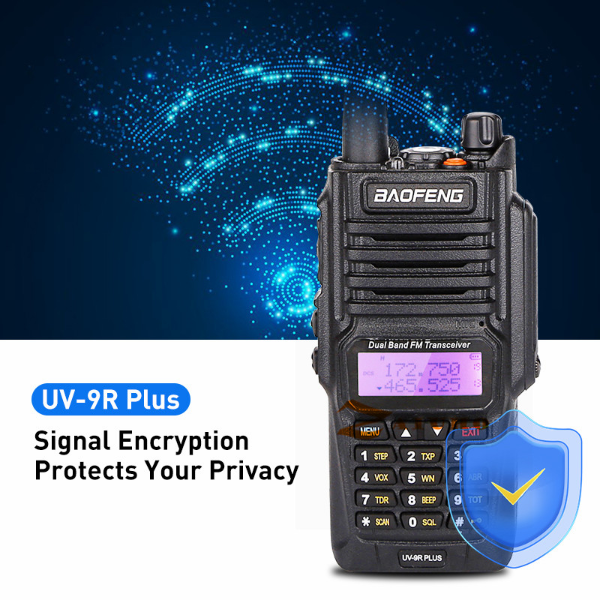 1pcs Baofeng 10W UV-9R Plus Waterproof  Walkie Talkie UV9Rplus Dual Band  VoIP Phones &amp; Devices